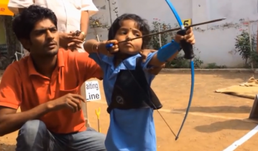 Archery_toddler