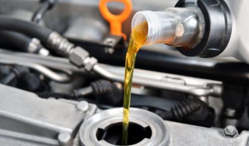 changing engine oil