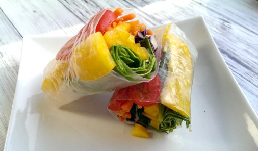 Rice Paper Rainbow Wrap