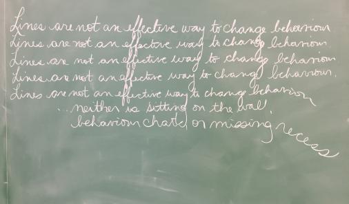 Does Your child's teacher use punishments in school? 