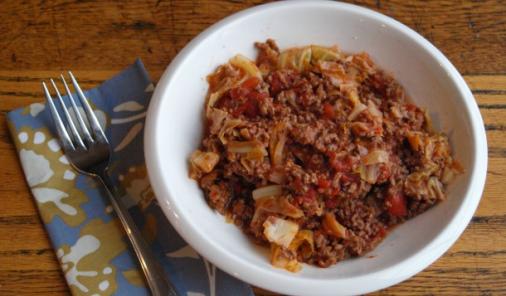 One Pot Lazy Cabbage Rolls