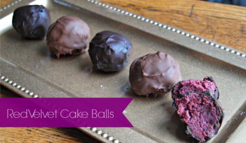 Red Velvet Cake Balls