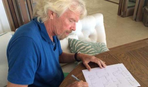 How this British billionaire Richard Branson is turning a perceived negative into a positive. 