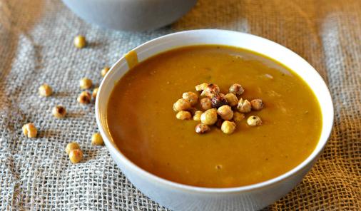 easy_roasted_butternut_squash_soup_with_crispy_chickpeas