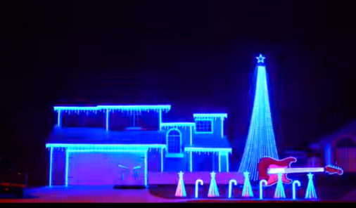 Star Wars Christmas Lights Display | YummyMummyClub.ca