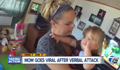 viral video mom bullies at Tim Hortons 