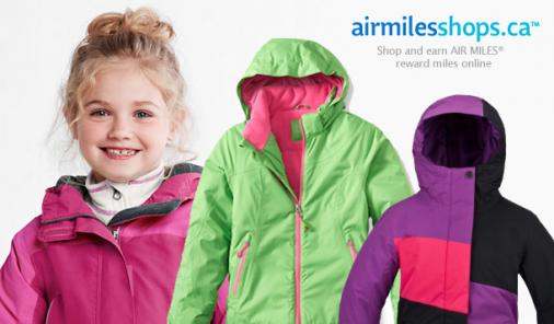 air miles ski jacket shopping