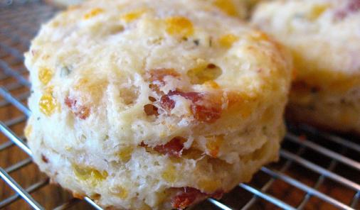 Bacon Cheddar Sage Biscuit Recipe