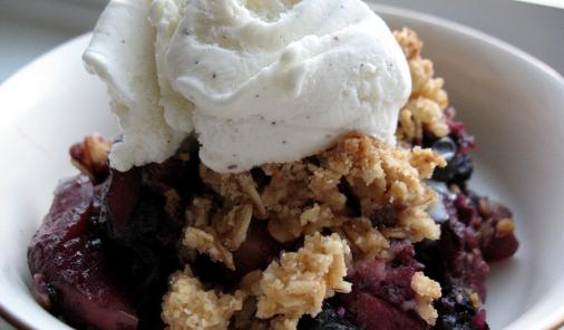 Apple Blueberry Crumble Recipe