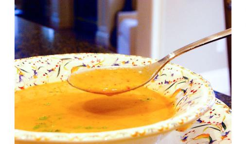 horseradish cheddar soup