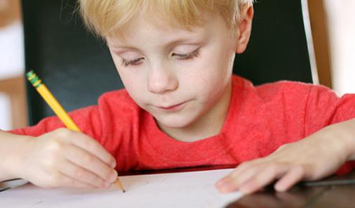 kids writing letters
