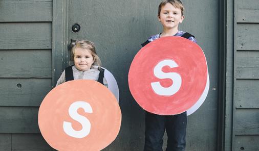 Easy DIY: Make This Sweet, Skittles Halloween Costume for Under $10