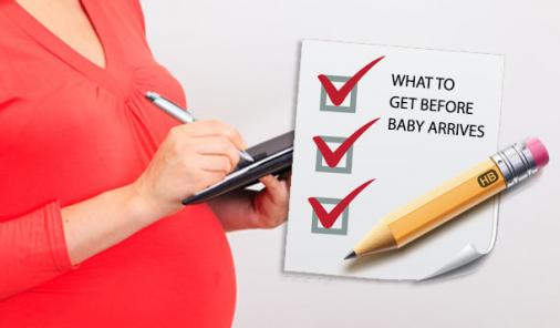 checklist for moms to be