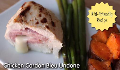 chicken cordon blue recipe for kids