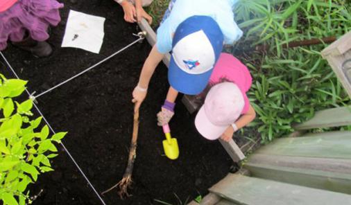 Building A Garden With Kids
