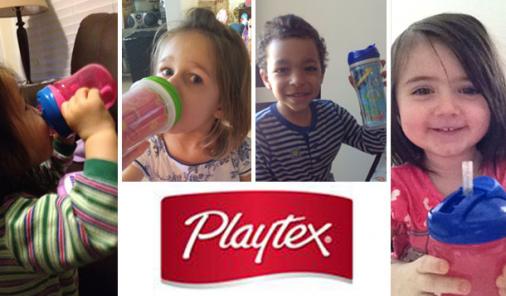 Moms and Kids Put Playtex Occasion-based Cups To The Test