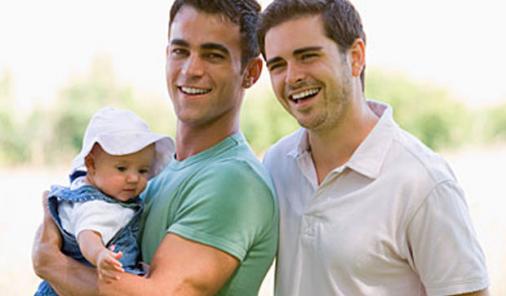 gay men with baby