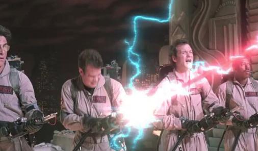 The Ghostbusters take on Gozer