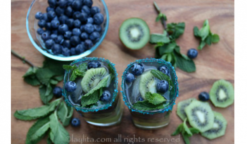 blueberry mojito | YummyMummyClub.ca 