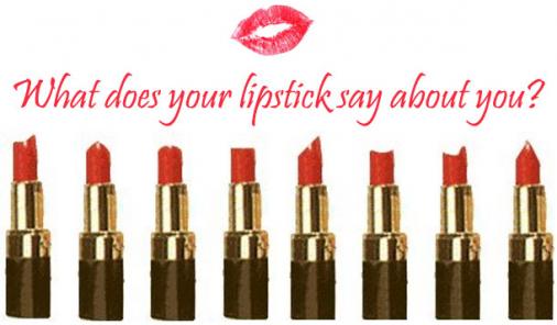 what does your lipstick say about you