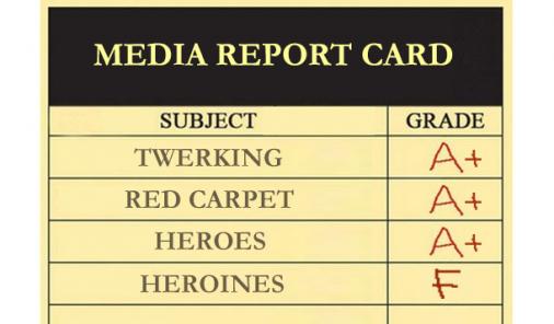 media report card