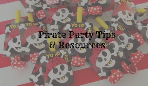 pirate party tips and resources