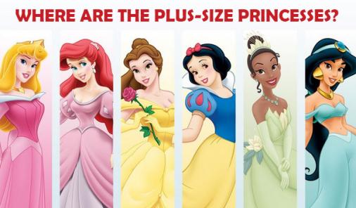 plus size princess