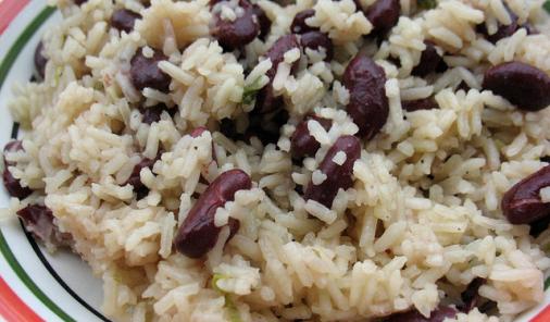 Jamaican Style Rice and Peas Recipe