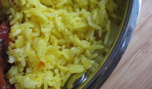 Quick Saffron Rice Recipe