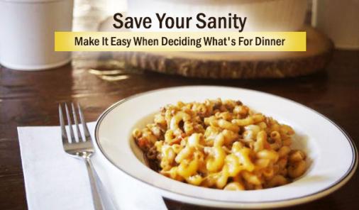 4 Sanity-Saving Tips For Easy Weeknight Dinners