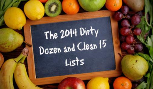 The 2014 Dirty Dozen and Clean 15 Lists