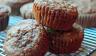 Healthy Carrot, Oats and Cinnamon Muffins
