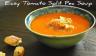 Easy Tomato Split Pea Soup