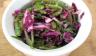 Snap pea cabbage slaw