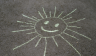 chalk sun