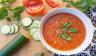 A bright, refreshing summer soup, this gazpacho is perfect because of its simplicity that lets the full flavours shine through. 