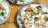 Greek Salad with Cauliflower Couscous 