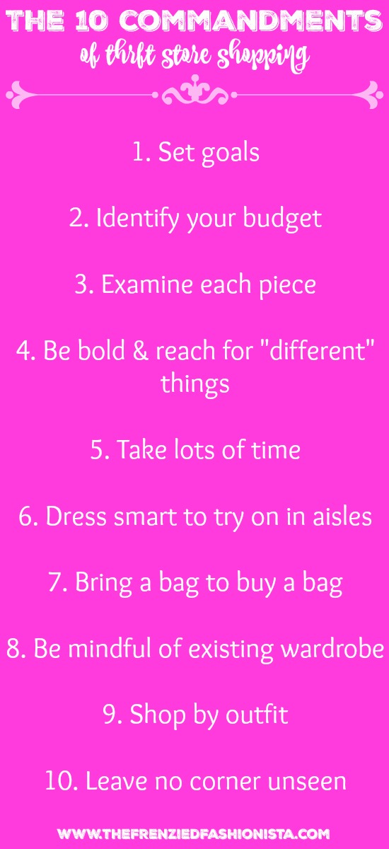 The 10 Commandments of Thrift Store Shopping :: YummyMummyClub.ca