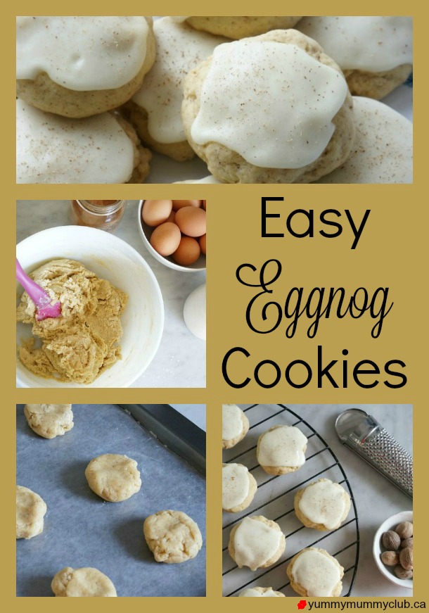 Easy Eggnog Cookies