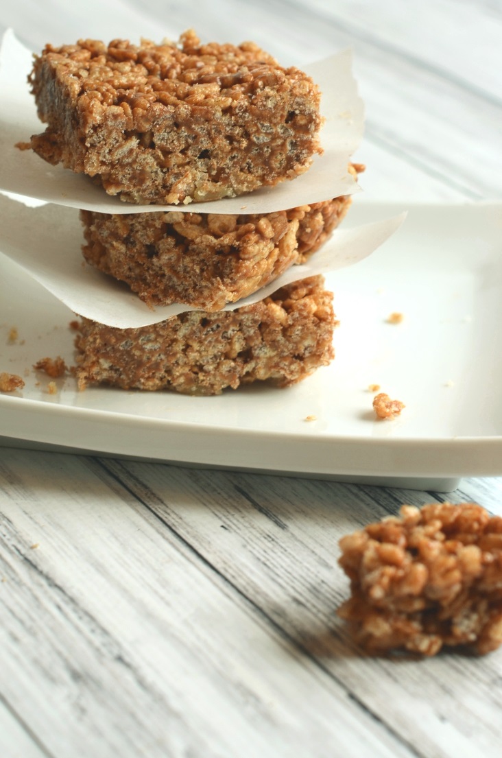 You won't believe how quickly you can whip these Mars Bars Rice Krispies squares up, and how amazing they taste!