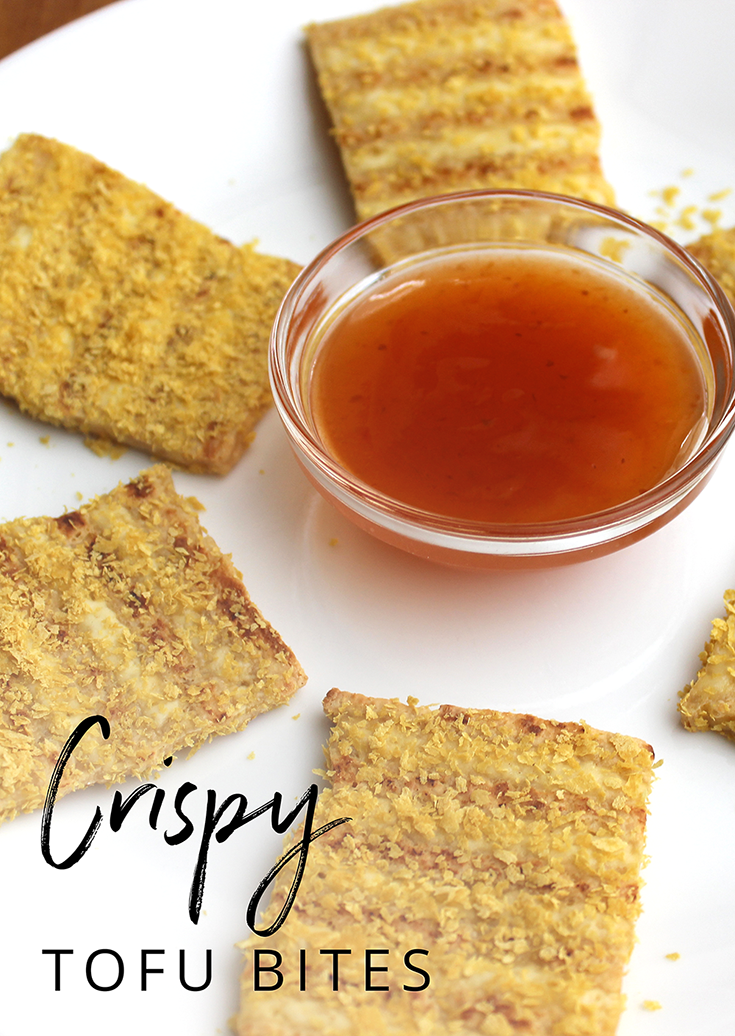 These crispy tofu bites are great way to make sure vegetarian-curious kids get enough protein for growing. | Recipe | YMC