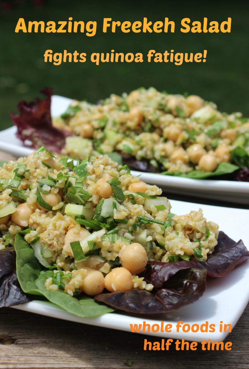 Freekeh Salad Recipe | YummyMummyClub.ca 