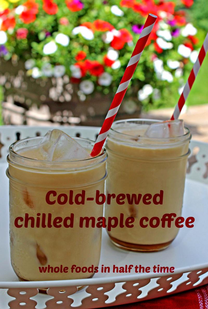 cold brew maple coffee | YummyMummyClub.ca 
