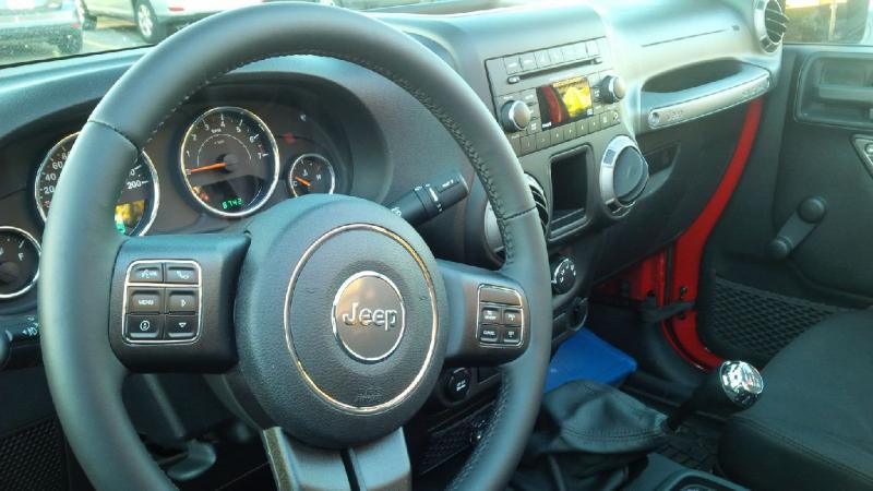 2014 Jeep Wrangler interior