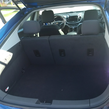 2016 Chevrolet Volt trunk space - Considering an electric car? Put the Chevy Volt up on your list. Here's some of the great features that come with the 2016. | Cars | YummyMummyClub.ca