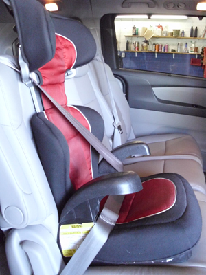 Honda Odyssey booster seat