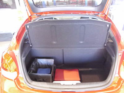 Hyundai Veloster trunk
