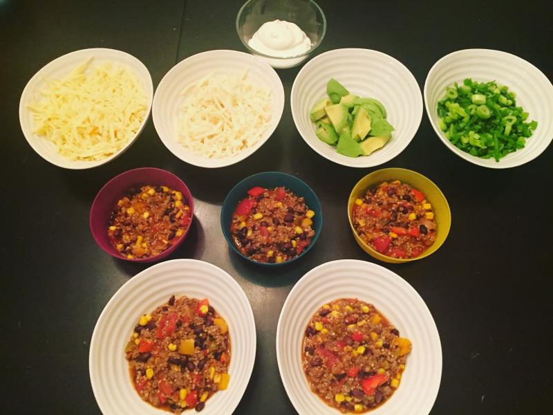 Burrito bowls